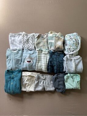 Newborn Baby Onesie & Swaddle Bundle